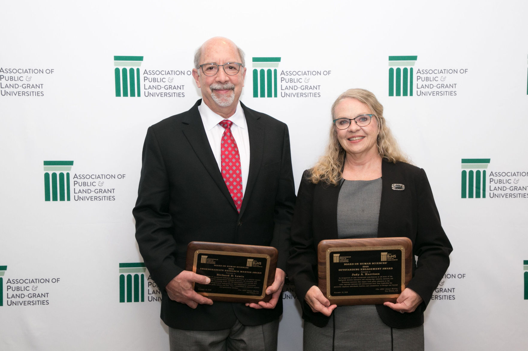 Rick Lewis and Judy Harrison